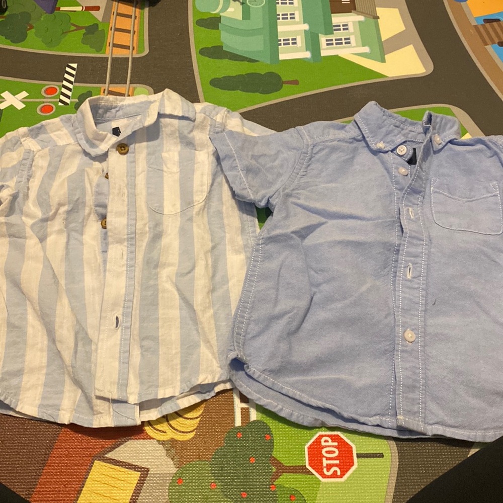 Bundle baby button down shirt